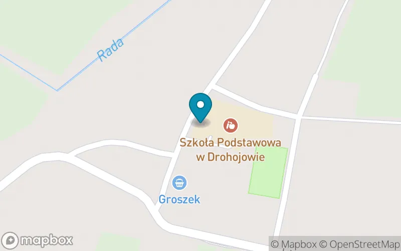 Lokalizacja: Szkoła Podstawowa im. Jana Pawła II w Drohojowie