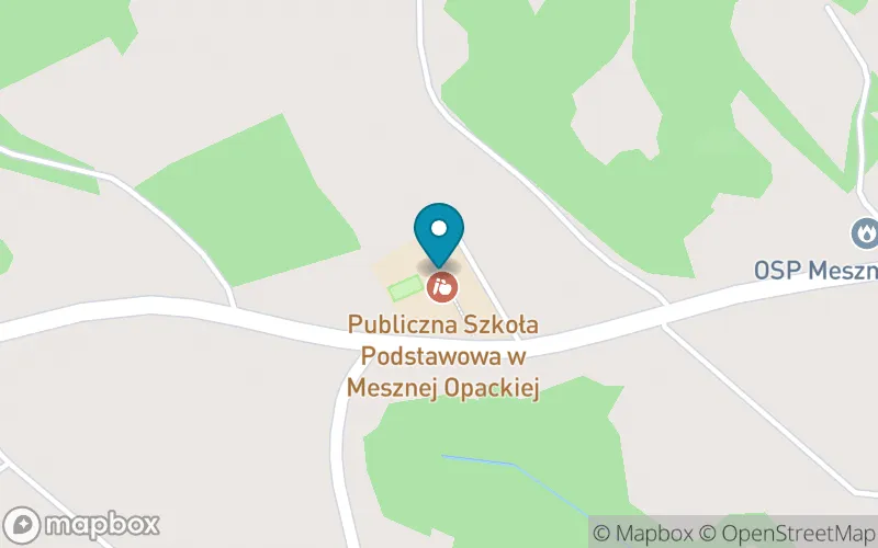 Lokalizacja: Publiczna Szkoła Podstawowa im. Janusza Korczaka w Mesznej Opackiej