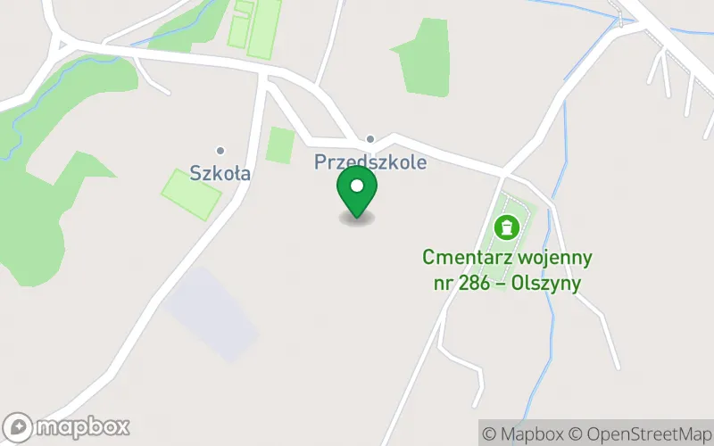 Lokalizacja: Niepubliczne Przedszkole ,,Wesołe Maczki" w Olszynach