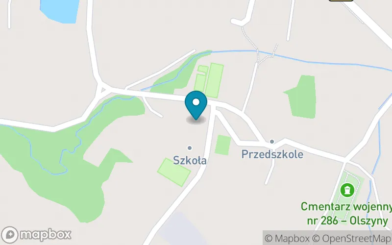 Lokalizacja: Szkoła Podstawowa im. Generała Stanisława Maczka w Olszynach