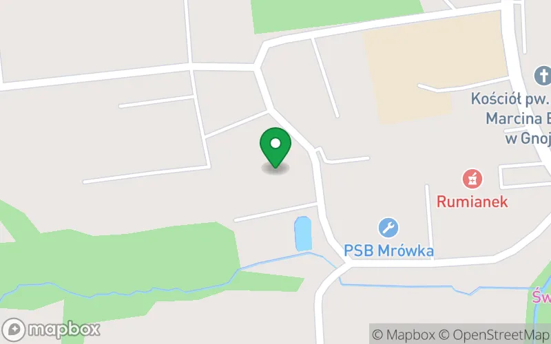 Lokalizacja: Publiczne Przedszkole w Gnojniku