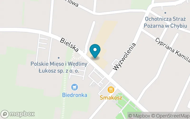Lokalizacja: Szkoła Podstawowa nr 1 im. Józefa Piłsudskiego w Chybiu