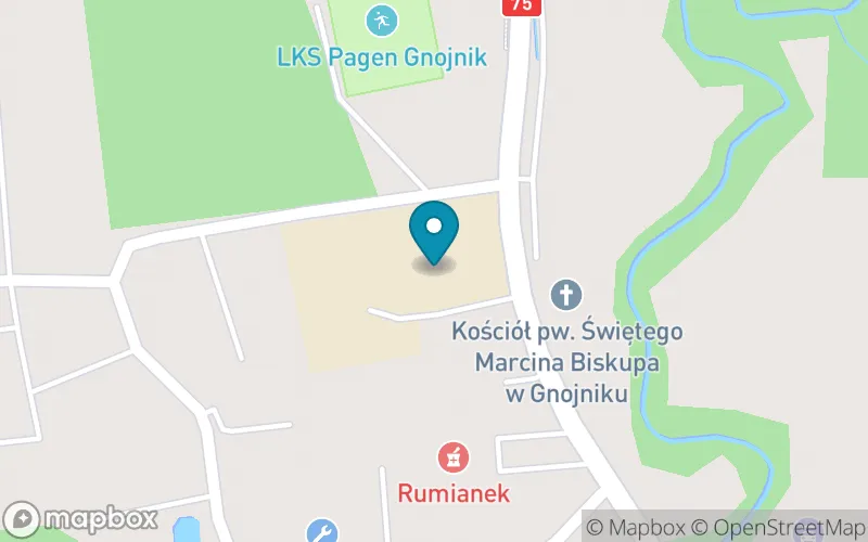Lokalizacja: Publiczna Szkoła Podstawowa im. Jana Pawła II w Gnojniku