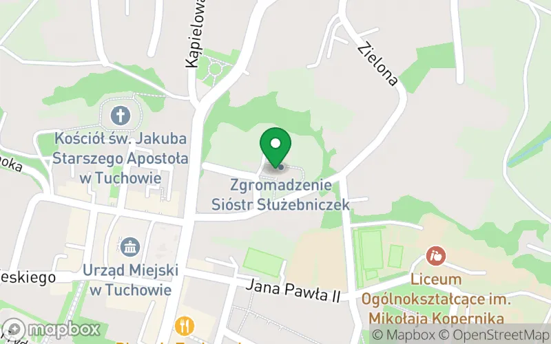 Lokalizacja: Ochronka Zgromadzenia Sióstr Służebniczek BDNP Niepubliczne Przedszkole w Tuchowie