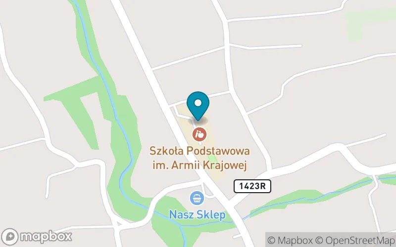 Lokalizacja: Szkoła Podstawowa im. Armii Krajowej w Błażowej Dolnej