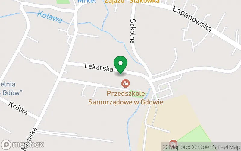 Lokalizacja: Przedszkole Samorządowe w Gdowie