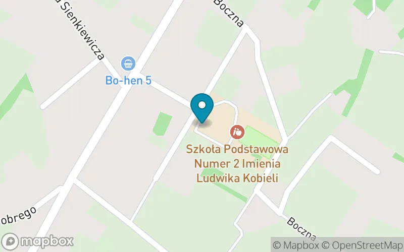 Lokalizacja: Szkoła Podstawowa nr 2 im. Ludwika Kobieli w Chybiu
