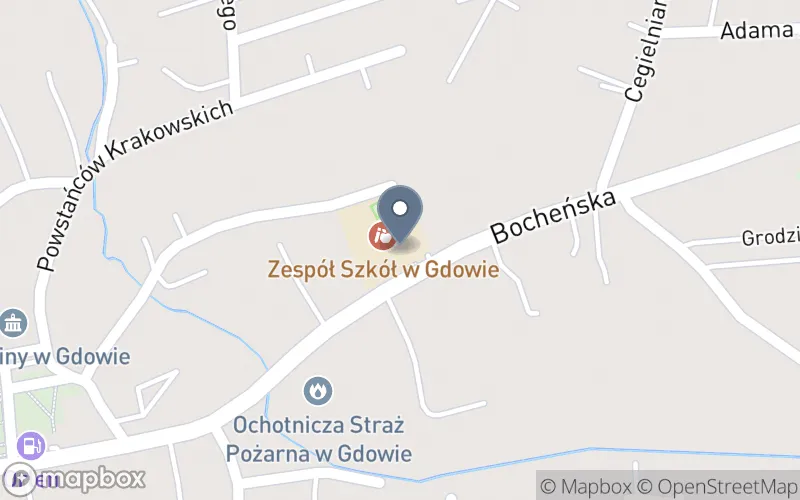 Lokalizacja: Centrum Kształcenia Zawodowego w Gdowie