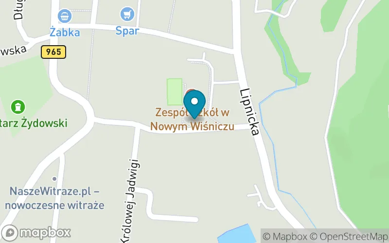 Lokalizacja: Szkoła Podstawowa im. Stanisława Lubomirskiego w Nowym Wiśniczu