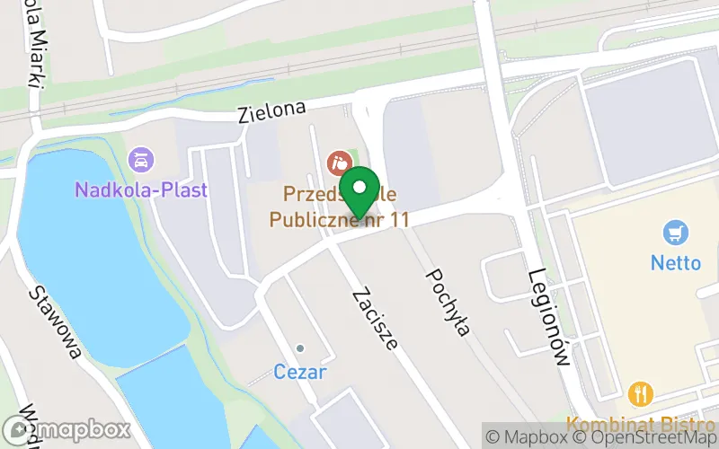 Lokalizacja: Przedszkole Publiczne nr 11 w Czechowicach-Dziedzicach