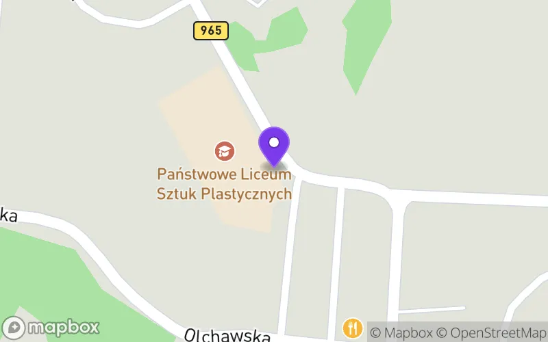 Lokalizacja: Państwowe Liceum Sztuk Plastycznych im. Jana Matejki w Nowym Wiśniczu