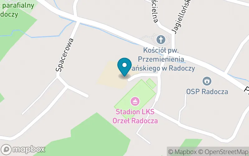 Lokalizacja: Szkoła Podstawowa im. Żwirki i Wigury w Radoczy