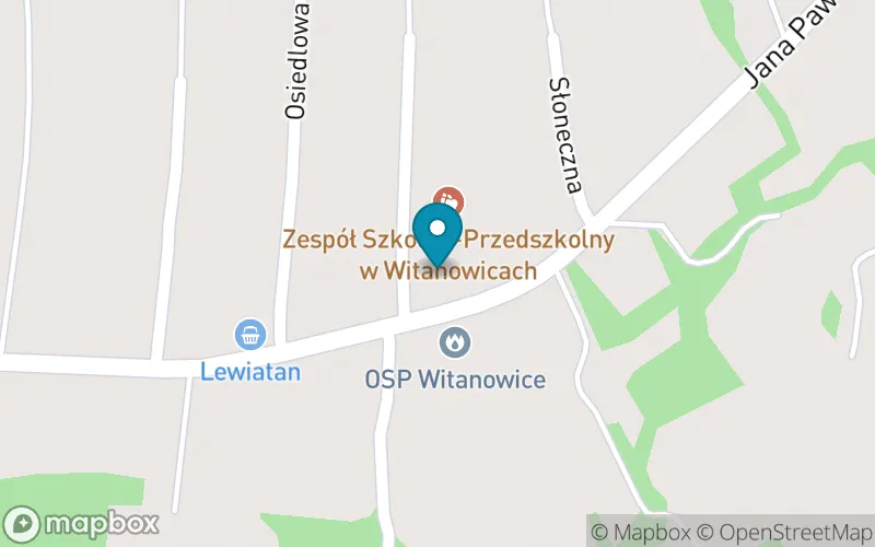 Lokalizacja: Zespół Szkolno-Przedszkolny w Witanowicach-Szkoła Podstawowa im. Jana Kochanowskiego w Witanowicach
