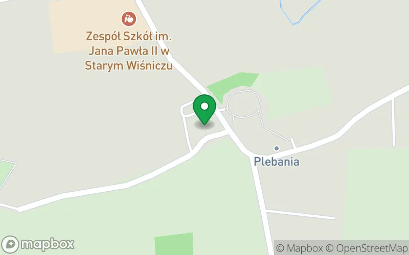 Lokalizacja: Przedszkole w Starym Wiśniczu
