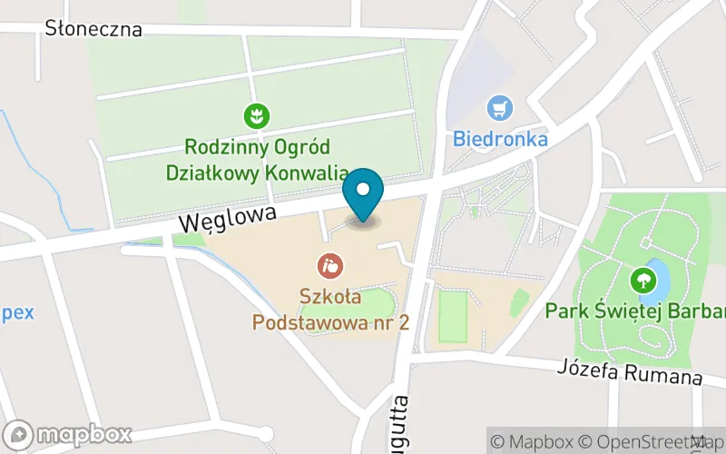Lokalizacja: Szkoła Podstawowa nr 2 im. Królowej Jadwigi w Czechowicach-Dziedzicach