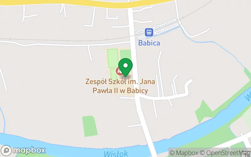 Lokalizacja: Publiczne Przedszkole w Zespole Szkół im. Jana Pawła II w Babicy