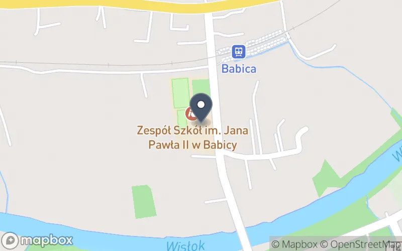 Lokalizacja: Zespół Szkół im. Jana Pawła II w Babicy