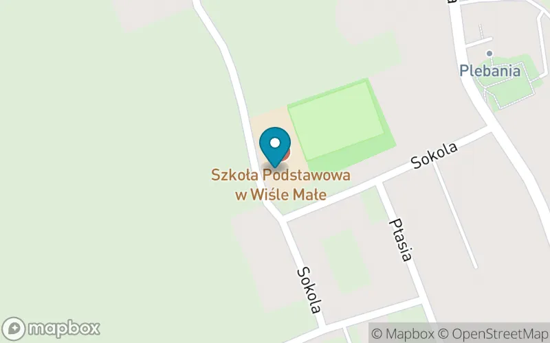 Lokalizacja: Szkoła Podstawowa w Wiśle Małej
