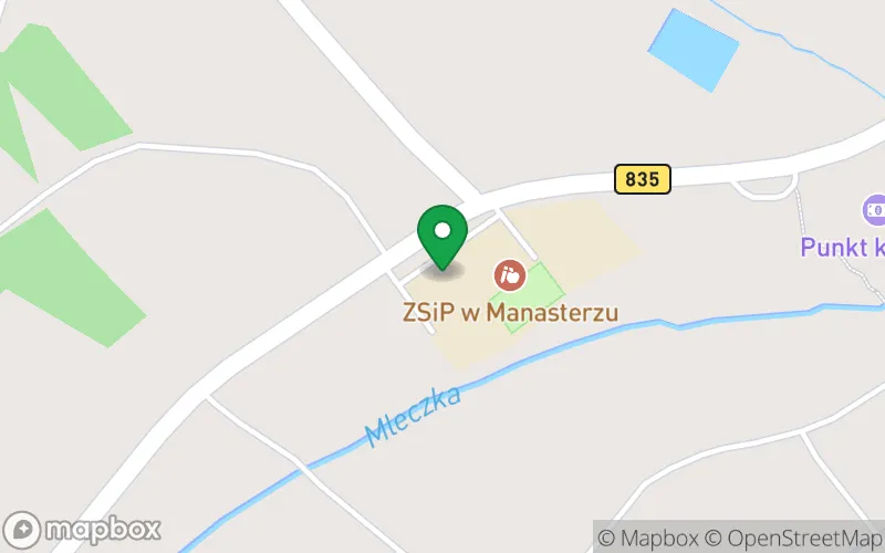 Lokalizacja: Niepubliczny Punkt Przedszkolny "Przedszkole pod Jaworem" w Manasterzu nr 1