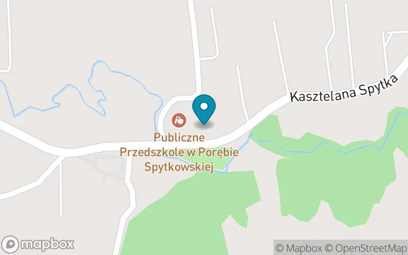 Lokalizacja: Publiczna Szkoła Podstawowa w Porębie Spytkowskiej