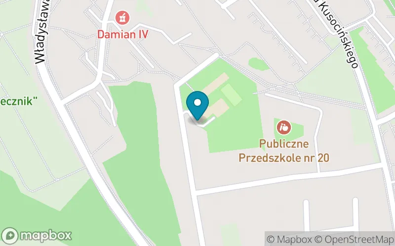 Lokalizacja: Szkoła Podstawowa nr 20 im. Henryka Jordana