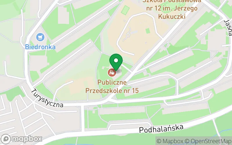 Lokalizacja: Publiczne Przedszkole nr 15