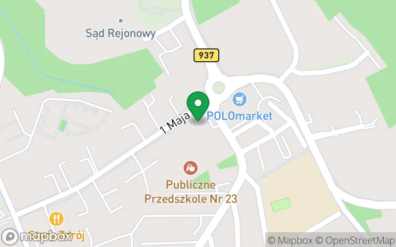 Lokalizacja: Niepubliczne Przedszkole Terapeutyczne "Na Majowej"