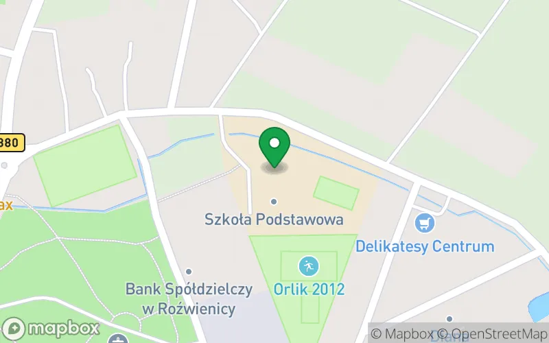 Lokalizacja: Publiczne Przedszkole w Roźwienicy