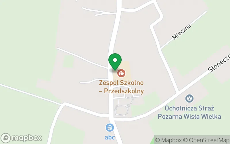 Lokalizacja: Przedszkole w Wiśle Wielkiej w Zespole Szkolno-Przedszkolnym w Wiśle Wielkiej