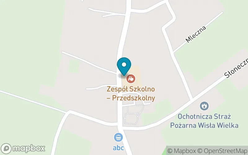 Lokalizacja: Szkoła Podstawowa w Wiśle Wielkiej w Zespole Szkolno-Przedszkolnym w Wiśle Wielkiej