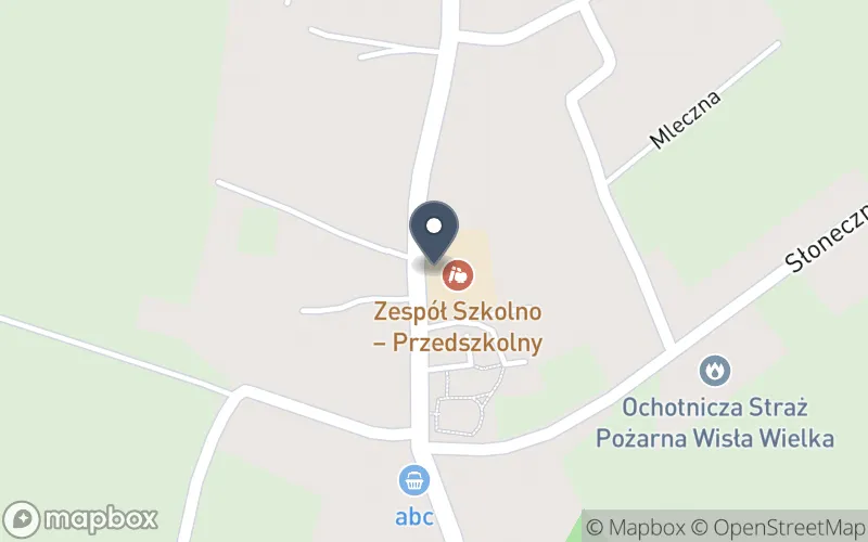 Lokalizacja: Zespół Szkolno-Przedszkolny w Wiśle Wielkiej