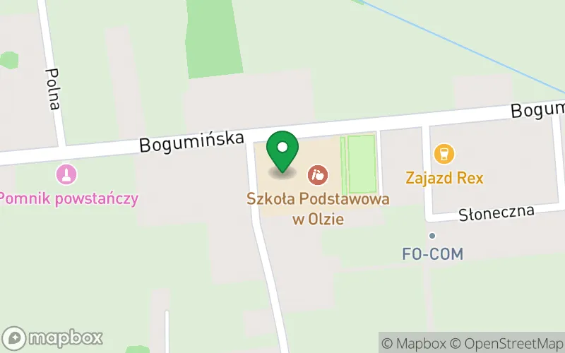 Lokalizacja: Przedszkole Publiczne im. Jana Brzechwy w Olzie