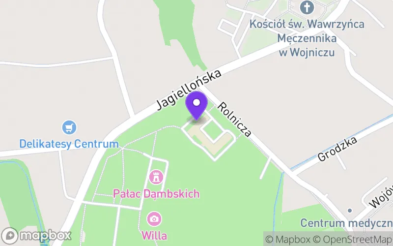 Lokalizacja: Technikum w Wojniczu
