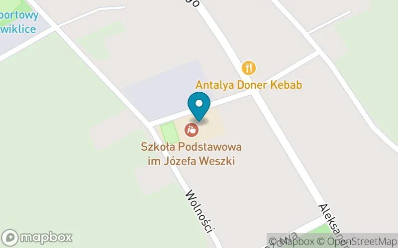 Lokalizacja: Szkoła Podstawowa im. Józefa Weszki w Rudołtowicach