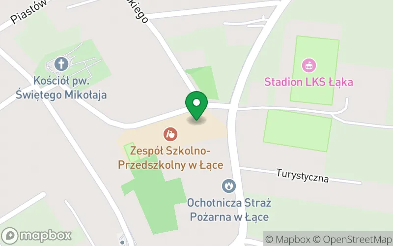 Lokalizacja: Przedszkole w Łące w Zespole Szkolno-Przedszkolnym w Łące