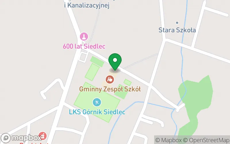 Lokalizacja: Zespół Szkół Gminnych im. Bohaterów Westerplatte w Siedlcu Gminne Przedszkole w Siedlcu