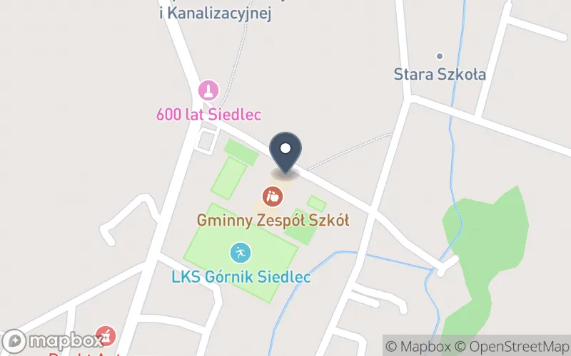 Lokalizacja: Zespół Szkół Gminnych im. Bohaterów Westerplatte w Siedlcu