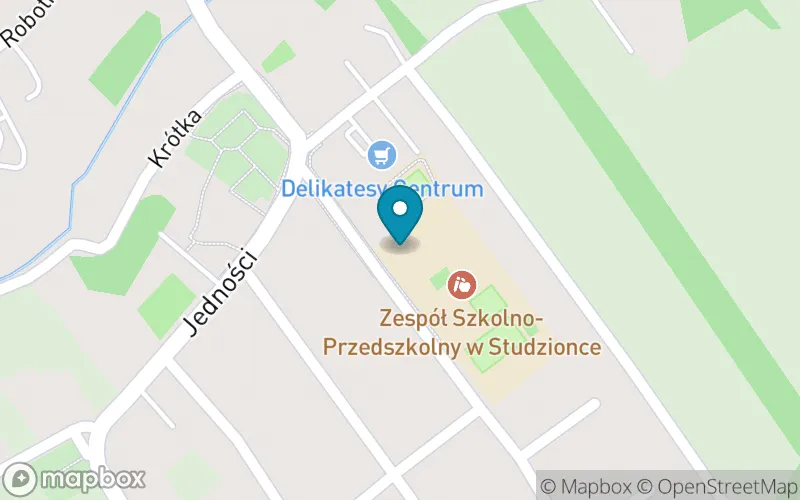 Lokalizacja: Szkoła Podstawowa w Studzionce w Zespole Szkolno-Przedszkolnym w Studzionce
