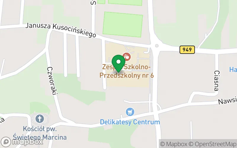 Lokalizacja: Przedszkole nr 4 "Pod Tęczą" w Jawiszowicach
