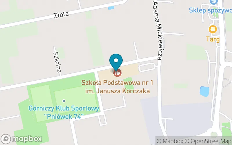 Lokalizacja: Szkoła Podstawowa nr 1 im. Janusza Korczaka w Pawłowicach