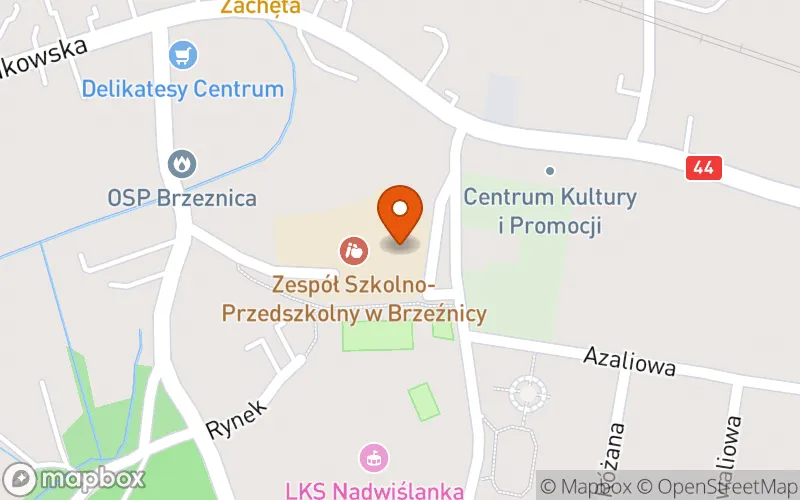 Lokalizacja: Publiczny Żłobek "KĄCIK DLA MALUSZKA" w Brzeźnicy