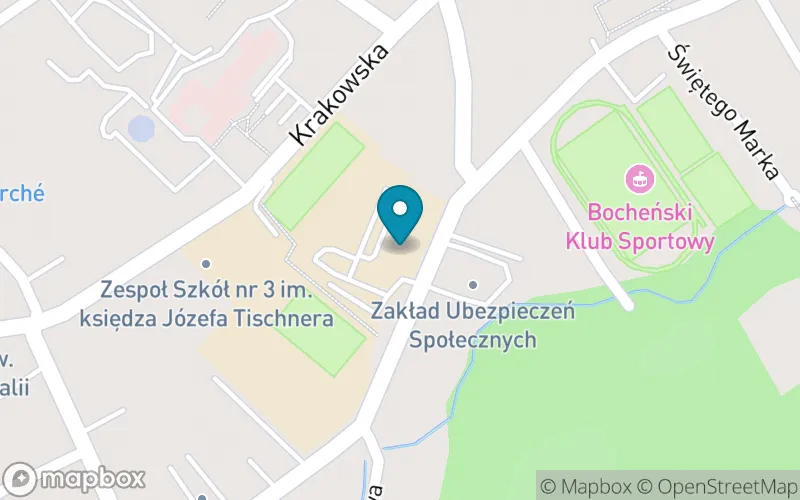 Lokalizacja: Szkoła Specjalna Przysposabiająca do Pracy w Specjalnym Ośrodku Szkolno - Wychowawczym im. Ks. J. Twardowskiego w Bochni