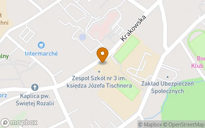Lokalizacja: Szkoła Policealna Pracowników Służb Medycznych i Społecznych dla Dorosłych