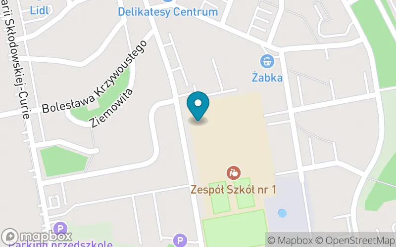 Lokalizacja: Szkoła Podstawowa nr 5 w Pszczynie w Zespole Szkół nr 1 w Pszczynie