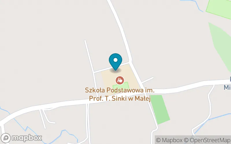 Lokalizacja: Szkoła Podstawowa im. Prof. Tadeusza Sinki w Małej