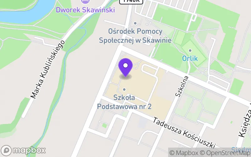Lokalizacja: Liceum Ogólnokształcące im. Marii Skłodowskiej-Curie w Skawinie