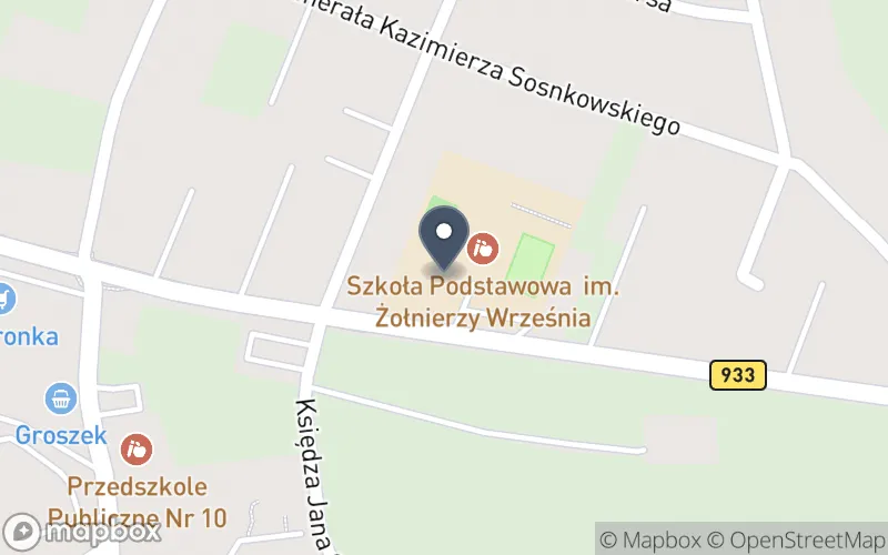 Lokalizacja: Zespół Szkolno-Przedszkolny w Ćwiklicach