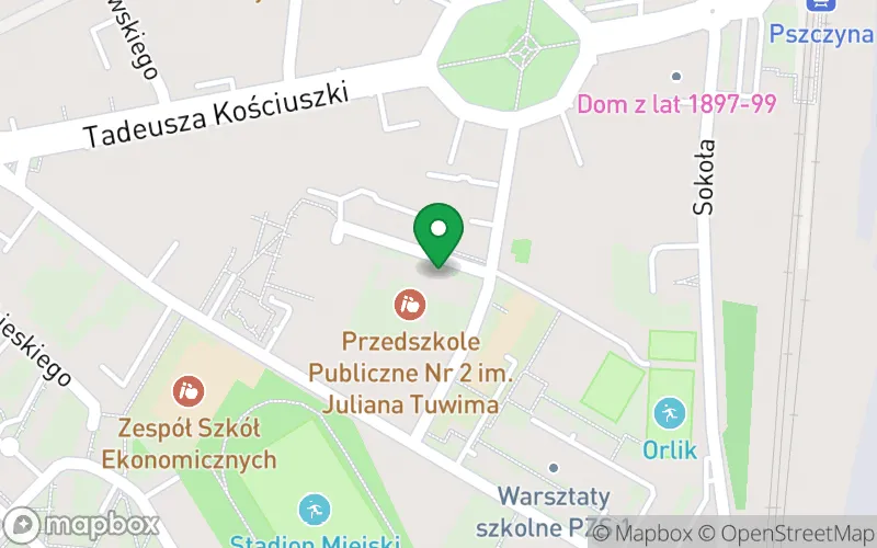 Lokalizacja: Przedszkole nr 2 im. Juliana Tuwima w Pszczynie