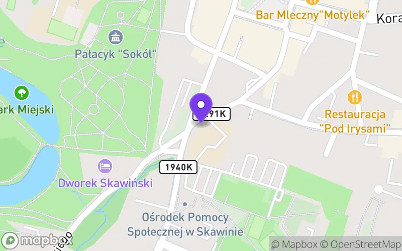 Lokalizacja: Branżowa Szkoła I Stopnia Specjalna w Skawinie w Specjalnym Ośrodku Szkolno-Wychowawczym im. Poczty Polskiej w Skawinie