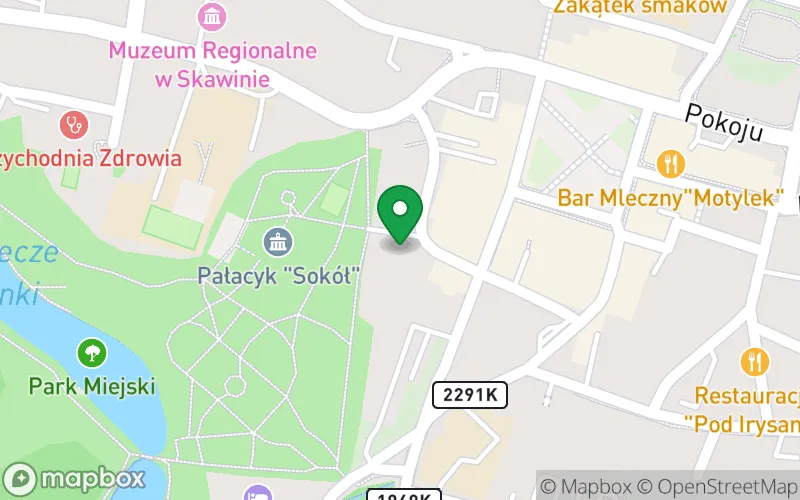 Lokalizacja: Niepubliczne Przedszkole "Parkowe Skrzaty", 32-050 Skawina, Ul. Zamkowa 14 A